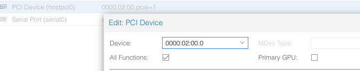 原先的 PCIe 地址号